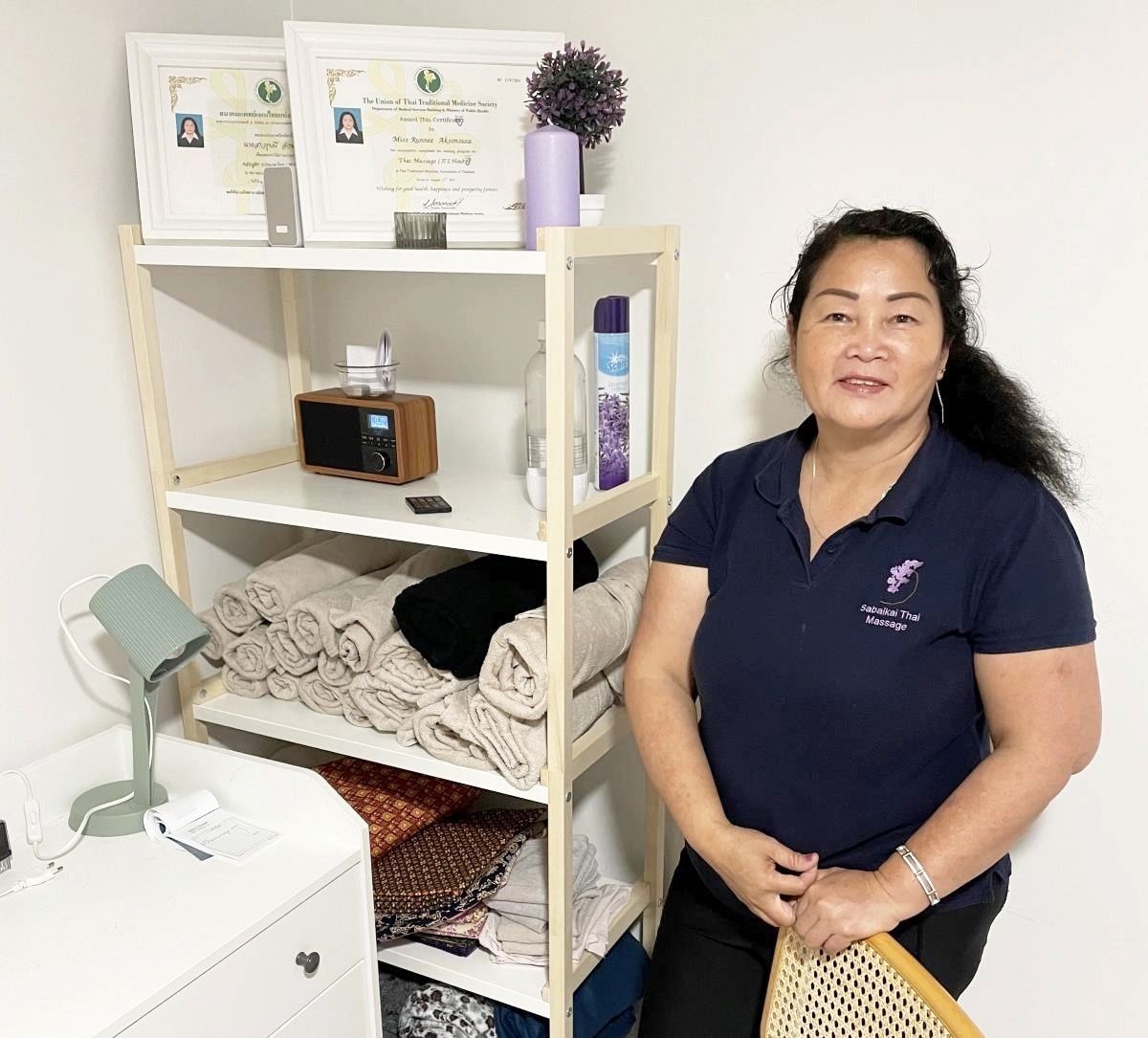 Thai dame i massage klinik i Odense